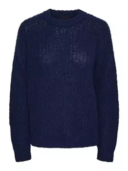 Свитер PIECES PCNina, темно-синий
