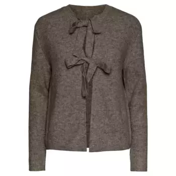 Свитер Pieces Silly Cardigan, коричневый