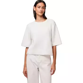 Свитер Pieces Silly short sleeve, белый