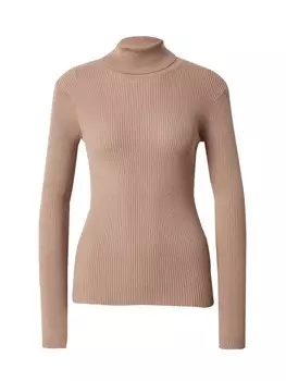 Свитер PIECES Sweater, коричневый