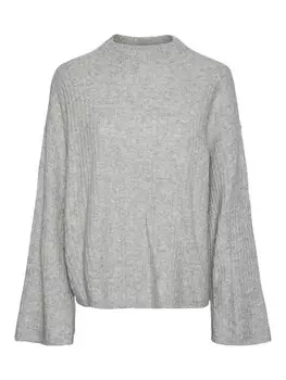 Свитер PIECES TULLE, серый
