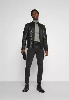 Свитер Pier One 2 PACK - BASIC TURTLENECK, цвет Black/Mottled Light Grey