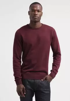 Свитер Pier One BASIC CREWNECK, цвет Bordeaux