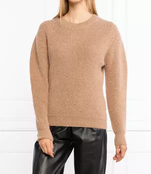 Свитер Pinko donnici regular fit, бежевый