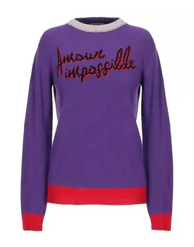 Свитер Pinko, фиолетовый