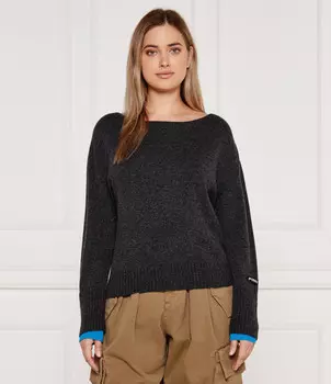 Свитер Pinko Regular Fit, серый