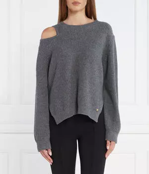 Свитер Pinko Regular Fit, серый