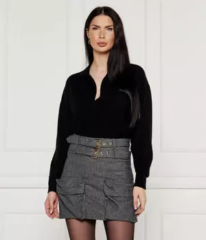 Свитер Pinko с вырезом, черный