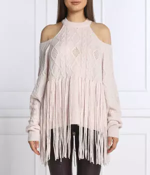 Свитер Pinko Shakerato Regular Fit, розовый