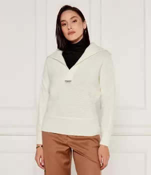 Свитер Pinko SNOWSHOE Regular Fit, белый