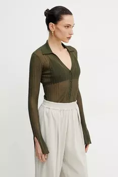 Свитер Pinko, зеленый