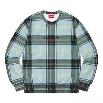 Свитер plaid crewneck 'multi-color' Supreme, мультиколор