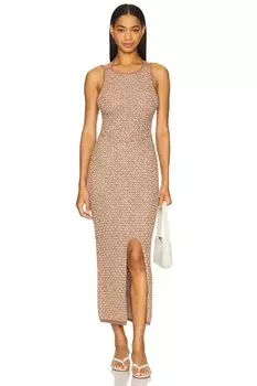 Свитер-платье миди Mindy Free People, strawberry