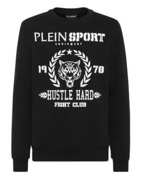 Свитер Plein Sport Sweatshirt Tiger, черный