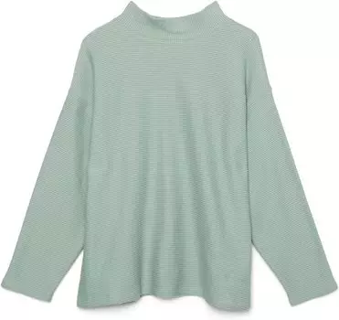 Свитер Plus Beer Funnel Neck Madewell, цвет Frosted Sage