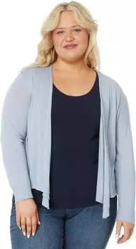 Свитер Plus Size All Year 4-Way Cardigan NIC+ZOE, цвет Blue Glacier