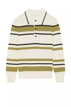 Свитер-поло Alfie Nn07, ivory