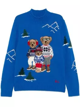 Свитер Polo Bear Family Polo Ralph Lauren, синий