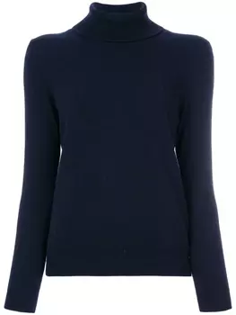 Свитер-поло N.Peal, синий