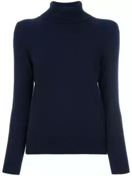 Свитер-поло N.Peal, синий