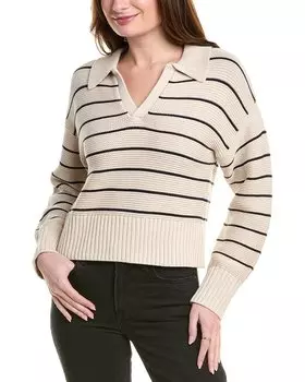 Свитер-поло Pistola Arlo, бежевый