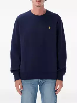 Свитер Polo Pony с круглым вырезом POLO RALPH LAUREN, синий