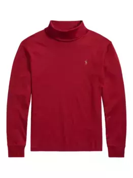 Свитер Polo Pony с высоким воротником POLO RALPH LAUREN, красный