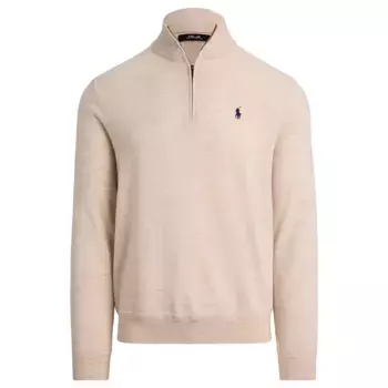Свитер Polo Ralph Lauren 785A87152 half zip, бежевый