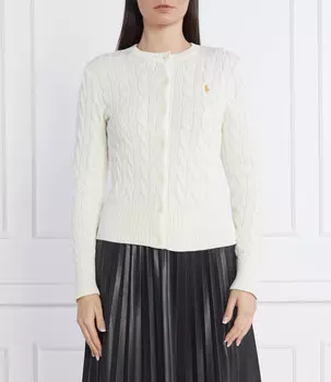 Свитер POLO RALPH LAUREN CBL Slim Fit, экрю