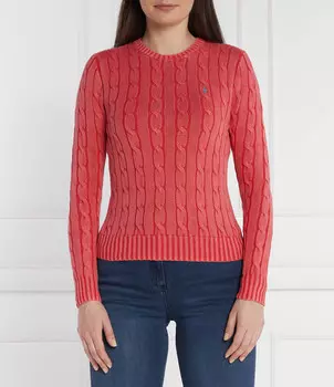 Свитер POLO RALPH LAUREN JULIANNA Regular Fit, красный