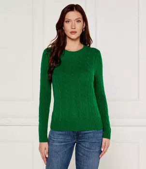 Свитер POLO RALPH LAUREN JULIANNA Slim Fit, зеленый