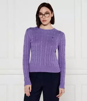 Свитер Polo Ralph Lauren Julianna Slim Fit, лавандовый