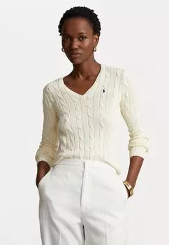 Свитер Polo Ralph Lauren Kimberly Long Sleeve, кремовый
