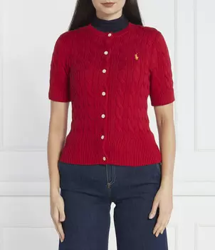 Свитер POLO RALPH LAUREN LNY SS CB CD Slim Fit, красный