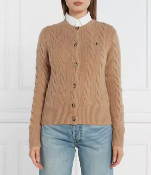 Свитер POLO RALPH LAUREN Regular Fit, коричневый