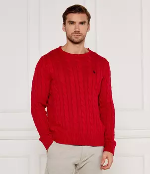 Свитер POLO RALPH LAUREN Regular Fit, красный