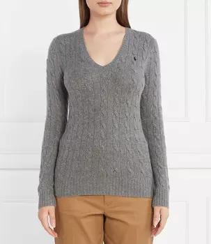Свитер POLO RALPH LAUREN Regular Fit, серый