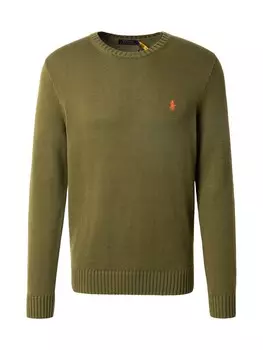 Свитер Polo Ralph Lauren Regular fit Sweater, оливковый
