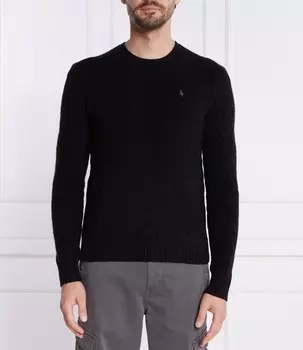 Свитер POLO RALPH LAUREN Slim Fit, черный
