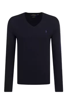 Свитер POLO RALPH LAUREN Slim Fit, темно-синий