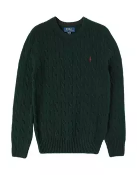 Свитер Polo Ralph Lauren, темно-зеленый