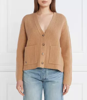 Свитер POLO RALPH LAUREN VN PP CARDI LONG SLEEVE Relaxed fit, коричневый
