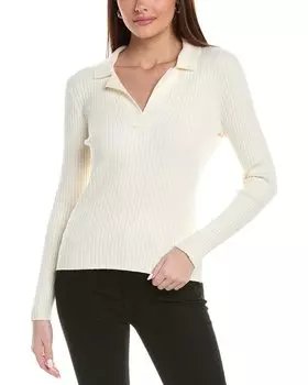 Свитер поло REVERIEE, белый