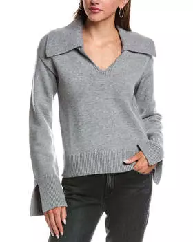 Свитер поло REVERIEE, серый