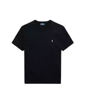 Свитер Поло с короткими рукавами Polo Ralph Lauren, черный