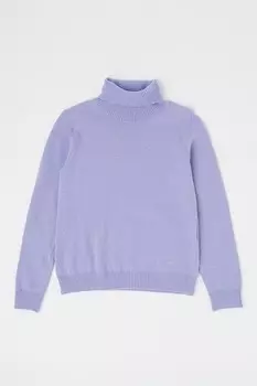 Свитер-Поло с шерстью United Colors Of Benetton, синий