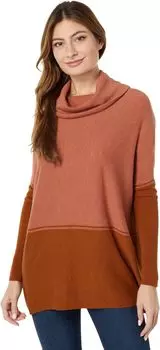 Свитер-пончо Edgewood Smartwool, цвет Dusty Cedar Heather