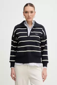 Свитер Priscilla Pepe Jeans, темно-синий