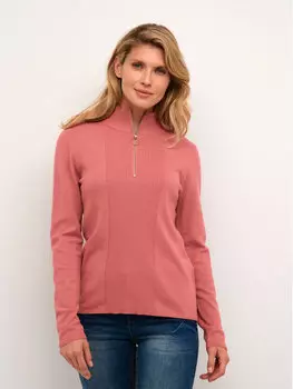 Свитер прямого кроя Cream, розовый