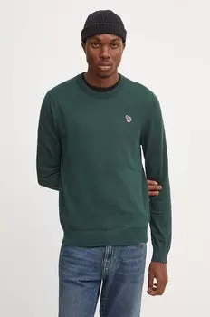 Свитер PS Paul Smith из смесовой шерсти, зеленый